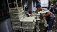 Rumah ini terlihat makin sibuk menjelang pernikahan Kaesang Pangarep dan Erina Gudono.