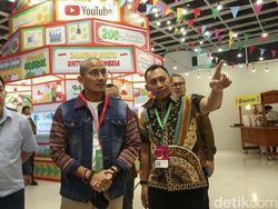 Sandiaga Tinjau Acara Google for Indonesia 2022