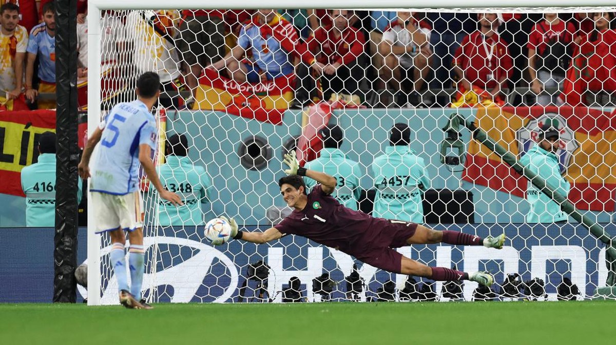 Spanyol kalah adu penalti dari Maroko. (Foto: Getty Images/Clive Brunskill)