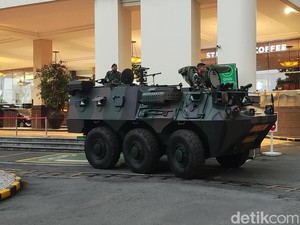 Panser Anoa Siaga di Royal Ambarrukmo Jelang Akad Nikah Kaesang-Erina