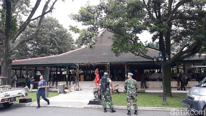 Suasana persiapan di Royal Ambarrukma Sleman, Rabu (7/12/2022).