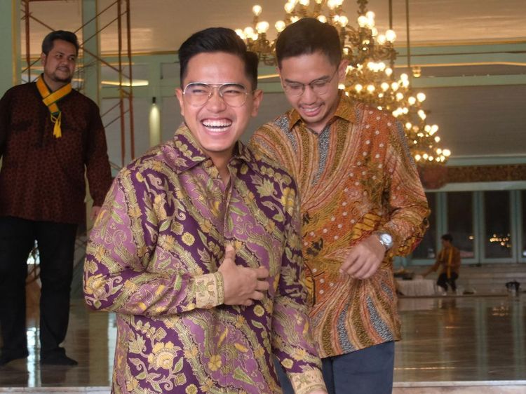 Semringah Kaesang Usai Wilujengan di Pura Mangkunegaran