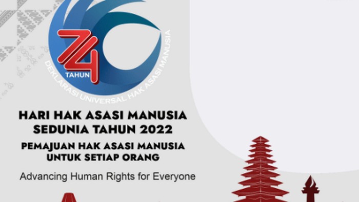 Twibbon Hari HAM 2022 bisa digunakan untuk memeriahkan peringatannya tanggal 10 Desember. Hari HAM untuk memperingati hak-hak yang dapat dimiliki setiap orang.