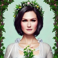 Melalui akun Instagram pribadinya Rima Melati tampak mengunggah beberapa foto AI Avatar dirinya. Salah satunya foto Rima yang terlihat makin cantik bak dewi dengan mengenakan mahkota bunga. Foto: Instagram