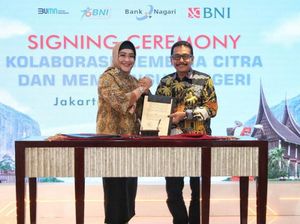 Bank Nagari Sumbar Gaet BNI, Buka Layanan Transfer ke Luar Negeri
