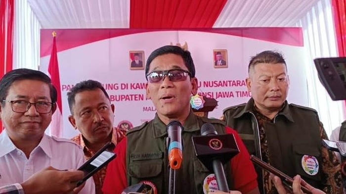 BNPT di Lahan KTN Turen, Malang