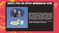 Pria diculik oleh pembunuh, ia harus memecahkan kode agar bisa selamat tanpa luka. Bantu pria ini untuk menemukan kode tersebut.