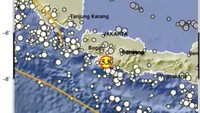 Ini Titik Pusat Gempa M 5,8 di Sukabumi yang Terasa hingga di Jakarta