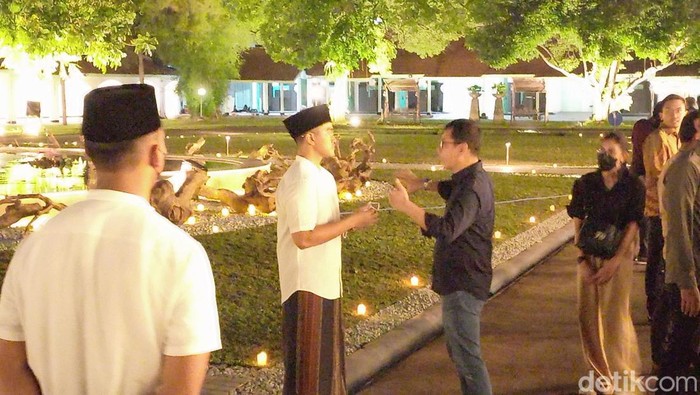 Kaesang Pangarep cek Puro Mangkunegaran, Kamis (8/12/2022),