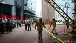 Kantor Kemenkumham Kebakaran, Pegawai Panik Berhamburan