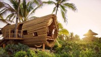 Rumah tersebut berlokasi di Juluchuca di Meksiko dengan bidang seluas 700 kaki persegi.