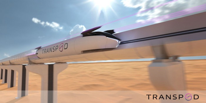Kereta super cepat Fluxjet Transpod Kereta super cepat Fluxjet Transpod