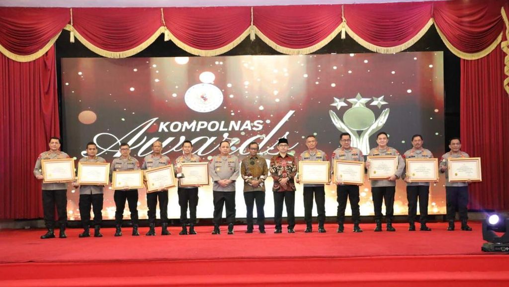 Polda Bali, Polresta Pekanbaru, Polsek Linge Raih Kompolnas Awards