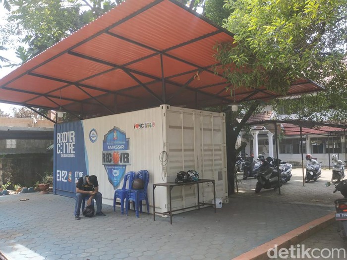 Kontainer Makassar Recover di Kelurahan Suangga, Kecamatan Tallo, Makassar.