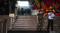 Persiapan pengamanan telah dilakukan oleh Paspampres jelang akad nikah di Pendopo Agung Kedaton Ambarrukmo, DIY.
