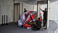 Paspamres juga telah memasang metal detector di Pendopo Agung Royal Ambarrukmo.