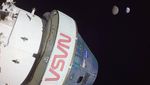 Potret Terdekat Permukaan Bulan dari Pesawat Luar Angkasa Orion