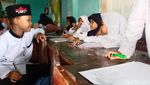 Potret Miris Santri di Indramayu Gelar Ujian di Ruang Bekas Warung