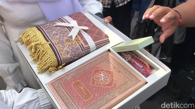 Ini Isi Suvenir buat Tamu Acara Semakan Alquran Pernikahan Kaesang-Erina