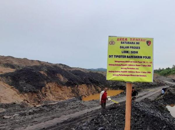 Penampakan Tambang Ilegal di Kaltim Terkait Kasus Ismail Bolong