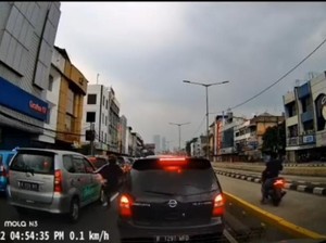 Viral Jambret di Tengah Macet Kawasan Gambir Jakpus, Polisi Buru Pelaku
