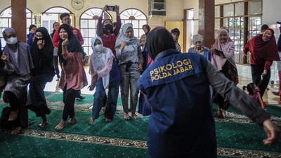 Trauma Healing untuk Warga Terdampak Bom di Polsek Astana Anyar