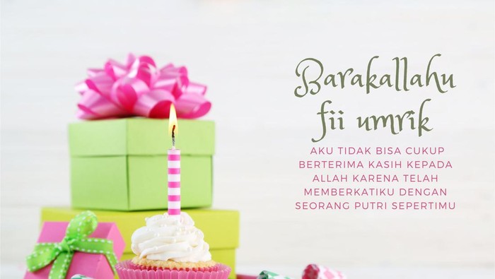 Ucapan Selamat Ulang Tahun Islami untuk Anak