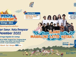 Slank & Artis Ternama Lainnya Tampil di Pesta Rakyat Simpedes Bali