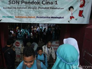 Bakal Direlokasi, Lihat Aktivitas Hari Terakhir Siswa SDN Pocin 1 Depok
