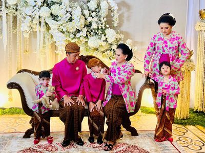 Cucu-cucu Jokowi yang Curi Perhatian di Gelaran Nikahan Kaesang-Erina