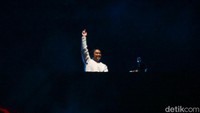 Dipha Barus merupakan salah satu line up lokal yang meramaikan DWP 2022. Foto: Andhika Prasetia/ detikcom