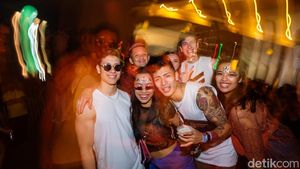 Ekspresi Partygoers di Hari Pertama DWP 2022