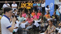 Kegiatan ini dalam rangka meningkatkan literasi keuangan serta mendukung pembangunan ekonomi kreatif yang merupakan rangkaian dari puncak acara Estafet Peduli Bumi 2022.