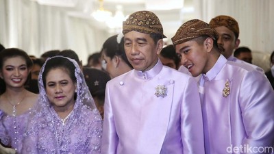 Ekspresi Kaesang Usai Jalani Prosesi Malam Midodareni
