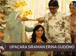 Byur! Erina Jalani Siraman dengan Air 7 Sumber Jelang Nikah dengan Kaesang