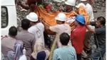 Proses Evakuasi Korban Tambang Batu Bara Meledak di Sawahlunto