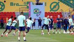 Potret Neymar Cs Latihan Jelang Duel Lawan Kroasia di Perempatfinal