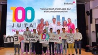 Indosat Ooredoo Hutchison (IOH) resmi memiliki 100 juta pelanggan. Operator seluler ini tebar kuota data 100 GB dengan harga Rp 100 ribu saja.