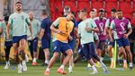 Potret Neymar Cs Latihan Jelang Duel Lawan Kroasia di Perempatfinal