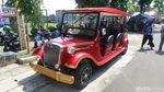 Nyentriknya Mobil Listrik UGM Pengantar Tamu Erina Calon Istri Kaesang