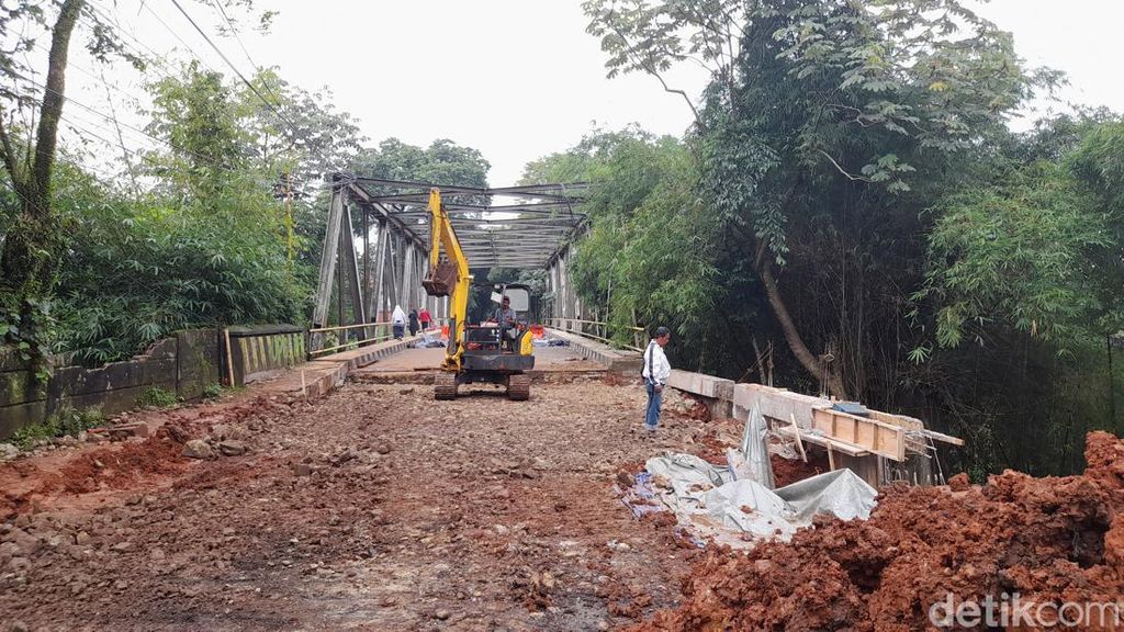 Perbaikan Segera Rampung, Jembatan Cisadane Bogor Coba Dibuka Bulan Ini