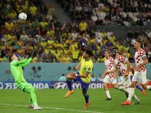 Kalah Adu Penalti Lawan Kroasia, Brasil Pulang Kampung
