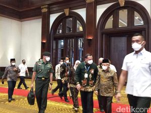 Didampingi Firli Bahuri, Wapres Maruf Hadiri Peringatan Hakordia 2022
