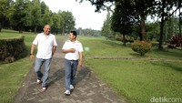 Sarana dan prasarana lapangan golf juga tersedia lengkap.