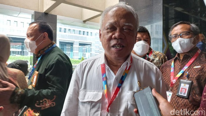 Menteri Pekerjaan Umum dan Perumahan Rakyat (PUPR) Basuki Hadimuljono. (Anggi/detikcom)