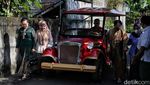 Mobil Listrik Siap Antar Tamu Undangan Pernikahan Kaesang-Erina