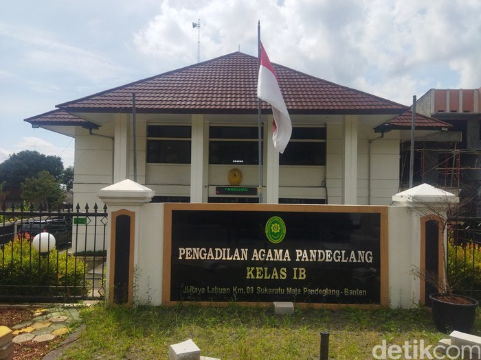 Pengadilan Agama Pandeglang, Banten. (Aris Rivaldo/detikcom)