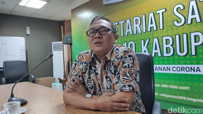 Plt Bupati Bogor Iwan Setiawan (Rizky Adha/detikcom)