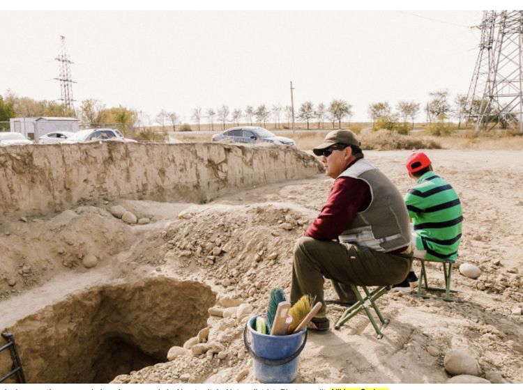 Potret Ekskavasi Makam Prajurit Suku Saka, Pandai Besi Kuno di Kazakhstan