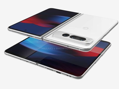Render desain Google Pixel Fold